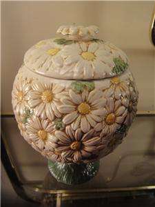 Rare Vintage 60s Metlox Poppytrail Daisy Topiary Cookie Jar Mint 