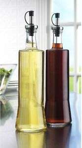   Kitchen 20 oz Olive Oil and Vinegar Cruet Bottles 786460004108  