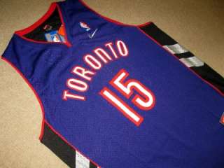 NBA VINCE CARTER Toronto Raptors Away Swingman jersey size LARGE New 