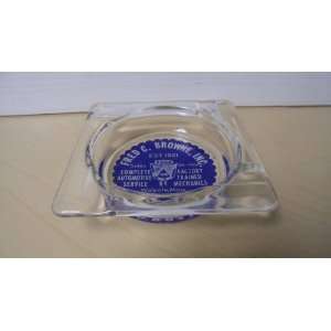  Vintage Ashtray Fred C. Browne, Inc 1921 Ashtray Approx. 4 