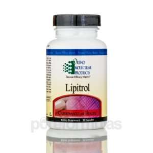  Ortho Molecular Products Lipitrol 90 Capsules Health 