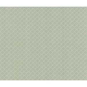  Brewster 112 48359 Mini Trellis Wallpaper, Light Sage 