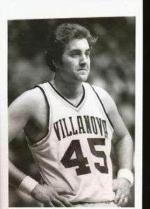 1982 John Pinone Villanova Wildcats Basketball 5 x 8 B/W Original 