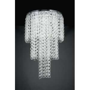   Cyclops Contemporary / Modern Sixty Light Chandelier from the Cyclops