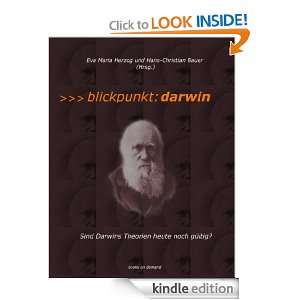 Blickpunkt Darwin Sind Darwins Theorien heute noch gültig? (German 