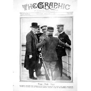  1916 Photograph Venizelos Danglis Condouriotis Salonika 