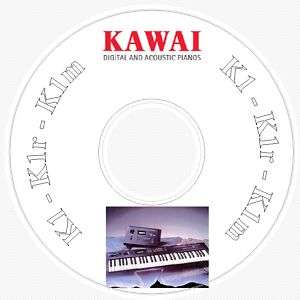 Kawai K1, K1r, K1m Sound Library, Manual & Editors CD    K 1  