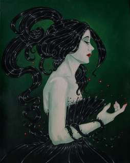 dark fantasy art by alissa rindels