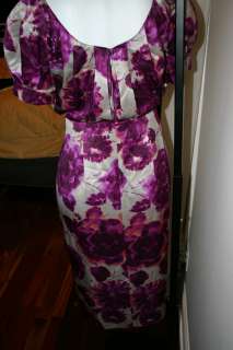 Victorias Secret floral silk dress 10  