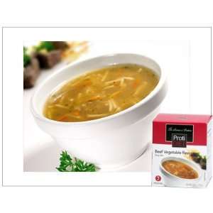  Beef Vegetable ProtiDiet Protein Diet Soups (7 Servings 