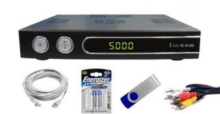 New 2012 i Link 9100 Digital FTA Receiver + Bonus USB & Cable iLink 