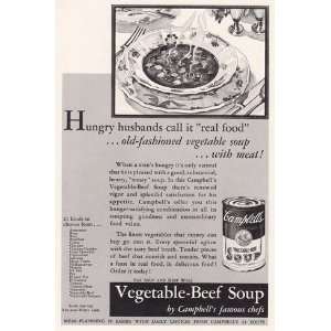  Campbells Vegetable Beef Soup Hungry Husbands Campbells Books