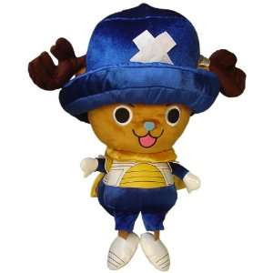 One Piece Tony Chopper Blue Hat 18 Plush (Vegeta) Toys & Games