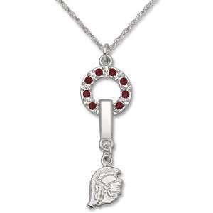  University of Southern California MVP Crystal Necklace 