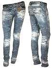 New Womens 0 ALMOST FAMOUS Blue Bleached Skinny Jeans