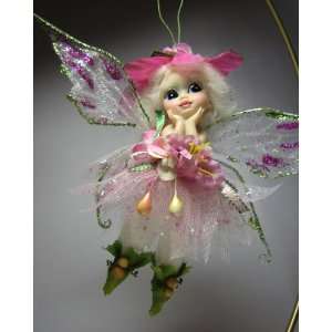  Little Flower Fairy   Fantasy Pink Flower Fairy 