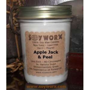   Candle with Lid Apple Jack & Peel Fragrance By Soyworx