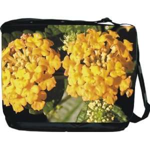  Rikki KnightTM Lantana Yellow Flowers Design Messenger Bag 