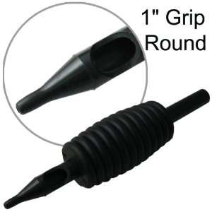  1 Inch Sterile Disposable Black Silicone Grip   9 Round 