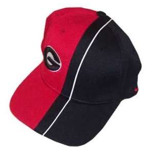  Nike Georgia Bulldogs Red & Black Frontcourt Flex Fit Hat 