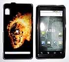Motorola Droid A855 855 Skull Wing Hard Case Cover New  