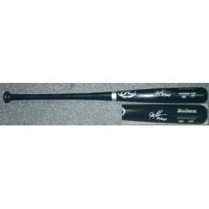  Dwight Gooden Autographed Bat   Official Rawlings Black 