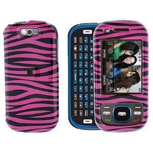  Design Phone Case Cover Black and Hot Pink Zebra For Samsung Exclaim 