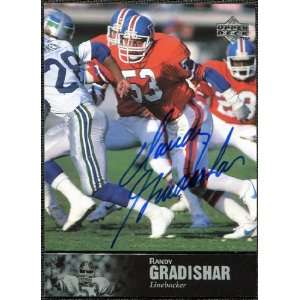   Deck Legends Autographs #AL107 Randy Gradishar Sports Collectibles