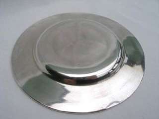 Good Quality Antique Russian Silver Hallmarked Dish.  