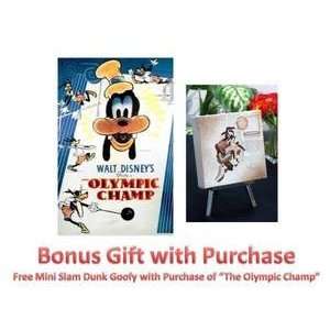   Goofy with Purchase of The Olympic Champ 1942 Goofy Movie Poster Home