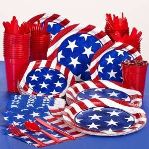  Lets Party By AMSCAN Americana Standard Pack Everything 