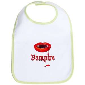  Baby Bib Kiwi Vampire Fangs Dracula 