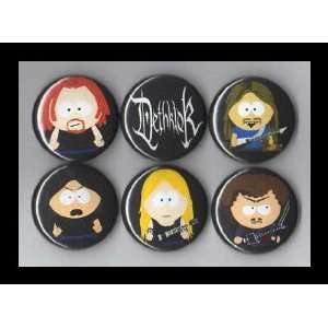 Dethklok Metalocalypse South Park Set of 6   1 Inch Magnets