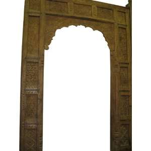    rare Antique Teak Carved Door Frame Arch 104x73