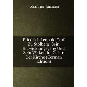   Wirken Im Geiste Der Kirche (German Edition) Johannes Janssen Books