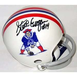  Steve Grogan New England Patriots Throwback Mini Helmet 