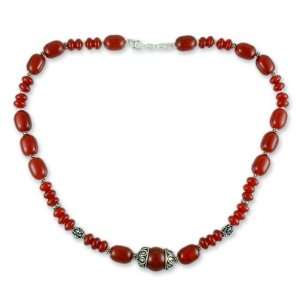  Carnelian strand necklace, Ardent Jewelry