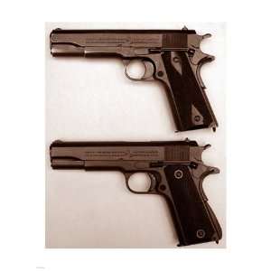  M1911 and M1911A1 Pistols 18.00 x 24.00 Poster Print