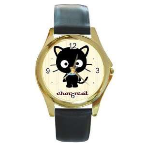  Chococat black cat v21 Gold Metal Watch 