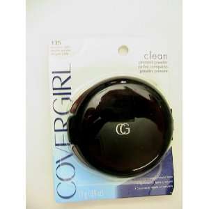 Covergirl Clean Pressed Powder, Medium Light # 135, 0.39 ounce Package 