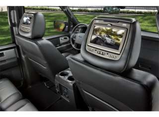 DVD by INVISION   Dual Head Restraint, Leather Charcoal Black (XLT/LTD 