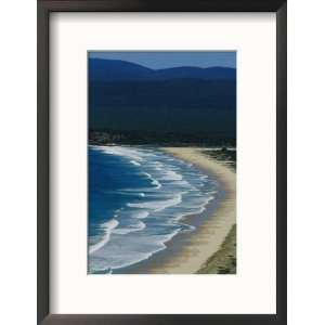 Waves Along a Pristine Beach in Disaster Bay at Ben Boyd National Park 