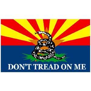  Pro SB 1070 Arizona Immigration Law   Arizona Dont Tread On Me Flag