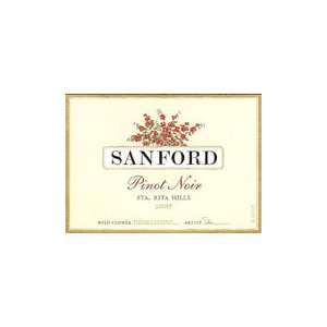 Sanford Santa Rita Hills Pinot Noir 2007 Grocery 