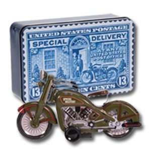  USPS Motorcycle Tin Toy Toys & Games