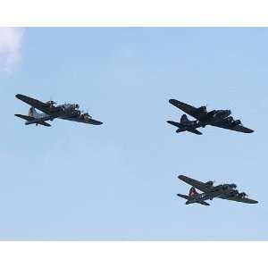  B 17 Flying Fortress WWII Bomber Trio 8x10 Silver Halide 