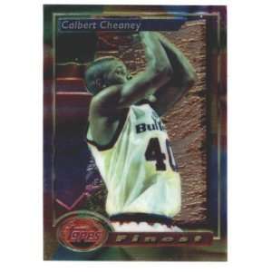  1993 94 Finest #84 Calbert Cheaney RC   Washington Bullets 