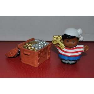 Little People Pirate Girl 2005 & Treasure Chest 2005   Replacement 