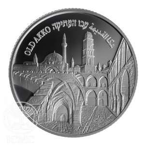    State of Israel Coins Akko   Silver Proof Coin