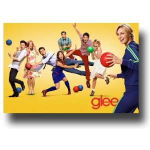  Glee Poster   TV Show Promo Flyer   11 x 17   Yellow Jane 
